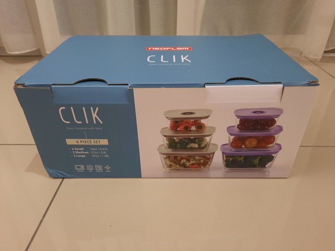 Neoflam CLIK Container Set 