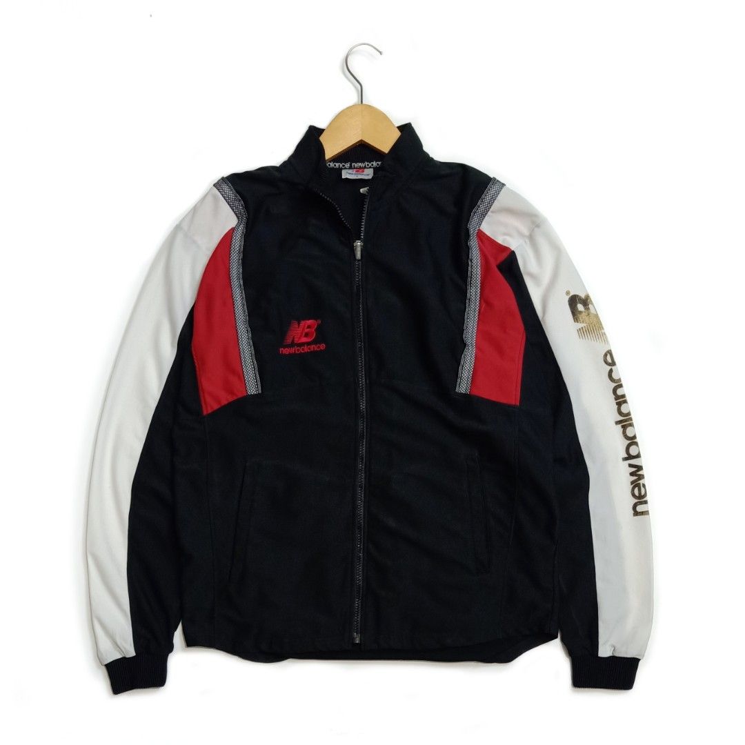 new balance tracktop running jacket not ellese not fred perry not reebok kappa Fesyen Pria Pakaian Baju Luaran di Carousell