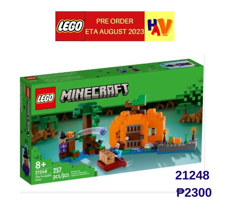 NEW Lego Minecraft for pre order ETA AUGUST 2023, Hobbies & Toys, Toys ...