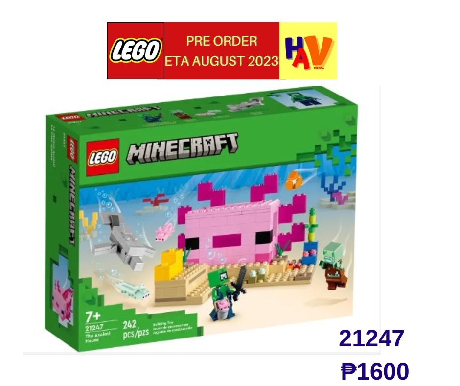 NEW Lego Minecraft for pre order ETA AUGUST 2023, Hobbies & Toys, Toys ...