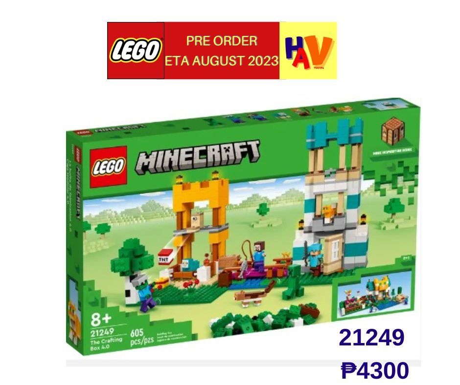 NEW Lego Minecraft for pre order ETA AUGUST 2023, Hobbies & Toys, Toys ...