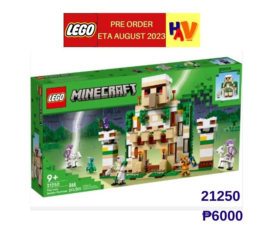 NEW Lego Minecraft for pre order ETA AUGUST 2023, Hobbies & Toys, Toys ...