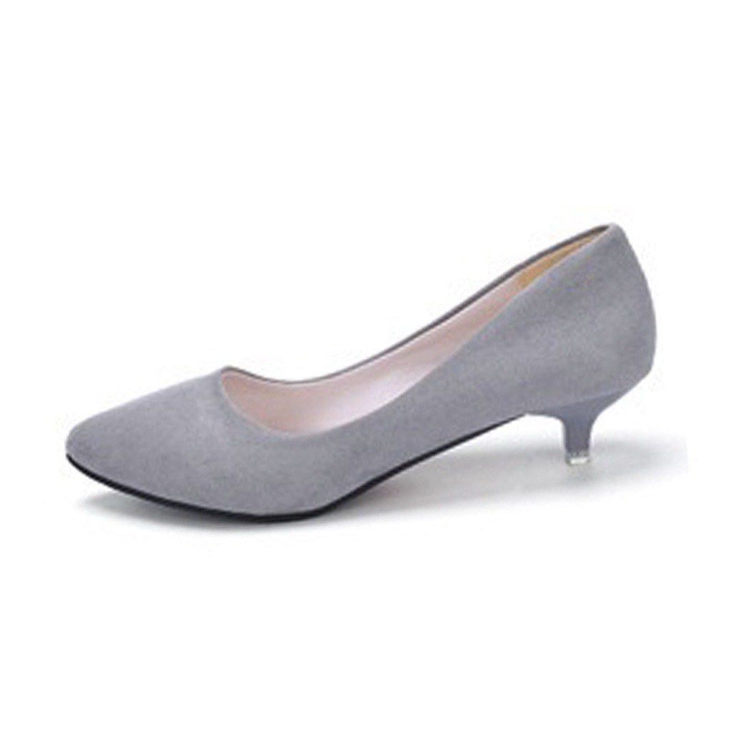 Light grey hotsell kitten heels