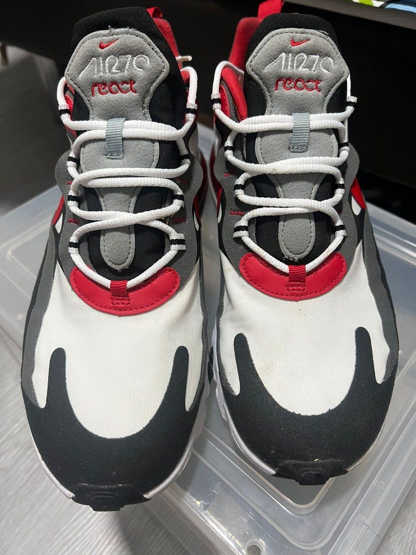 Nike 270 on sale red grey