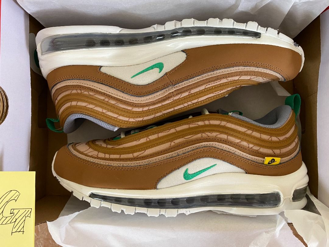 Nike air max 97 gold uk hot sale