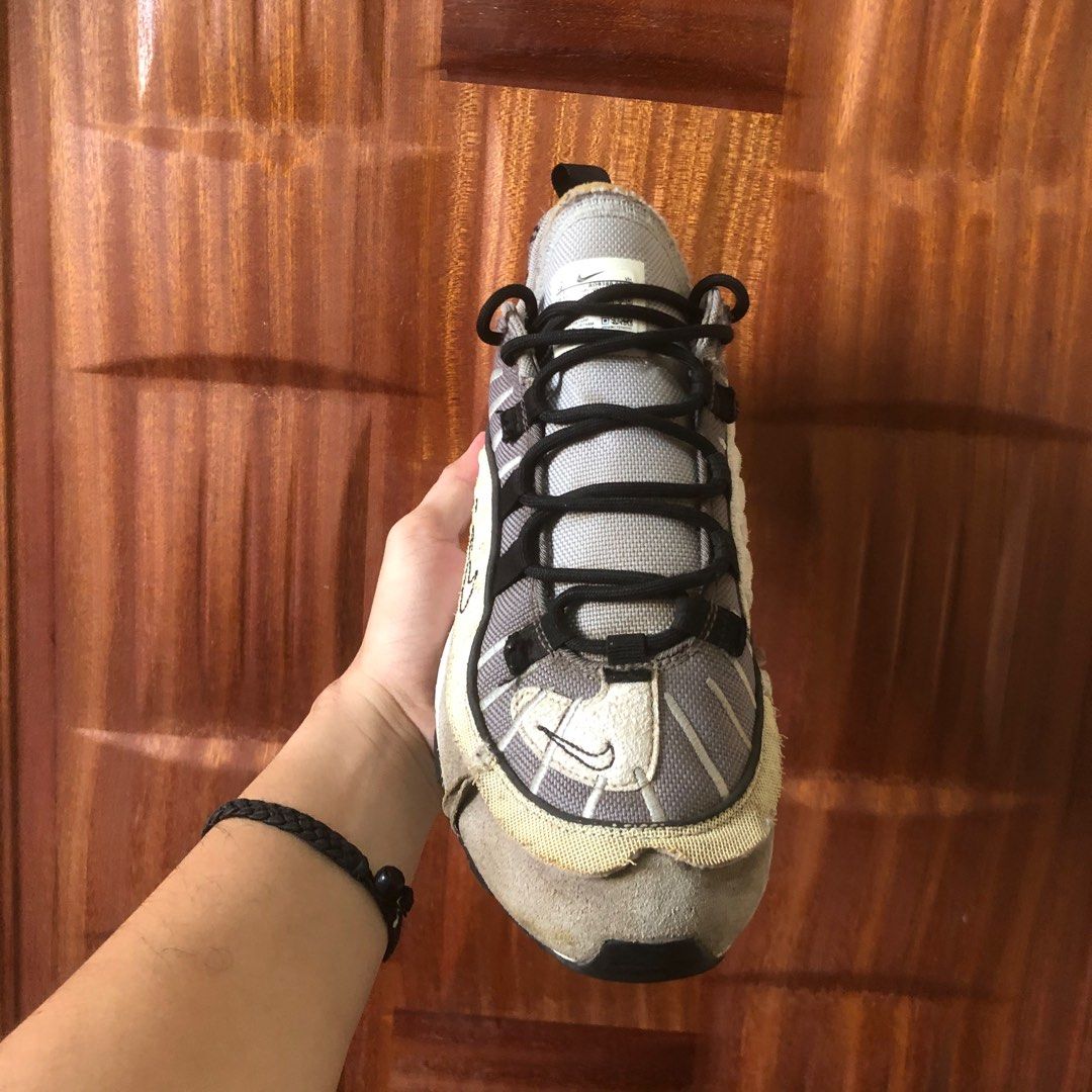 Air max 98 deals wolf grey on feet