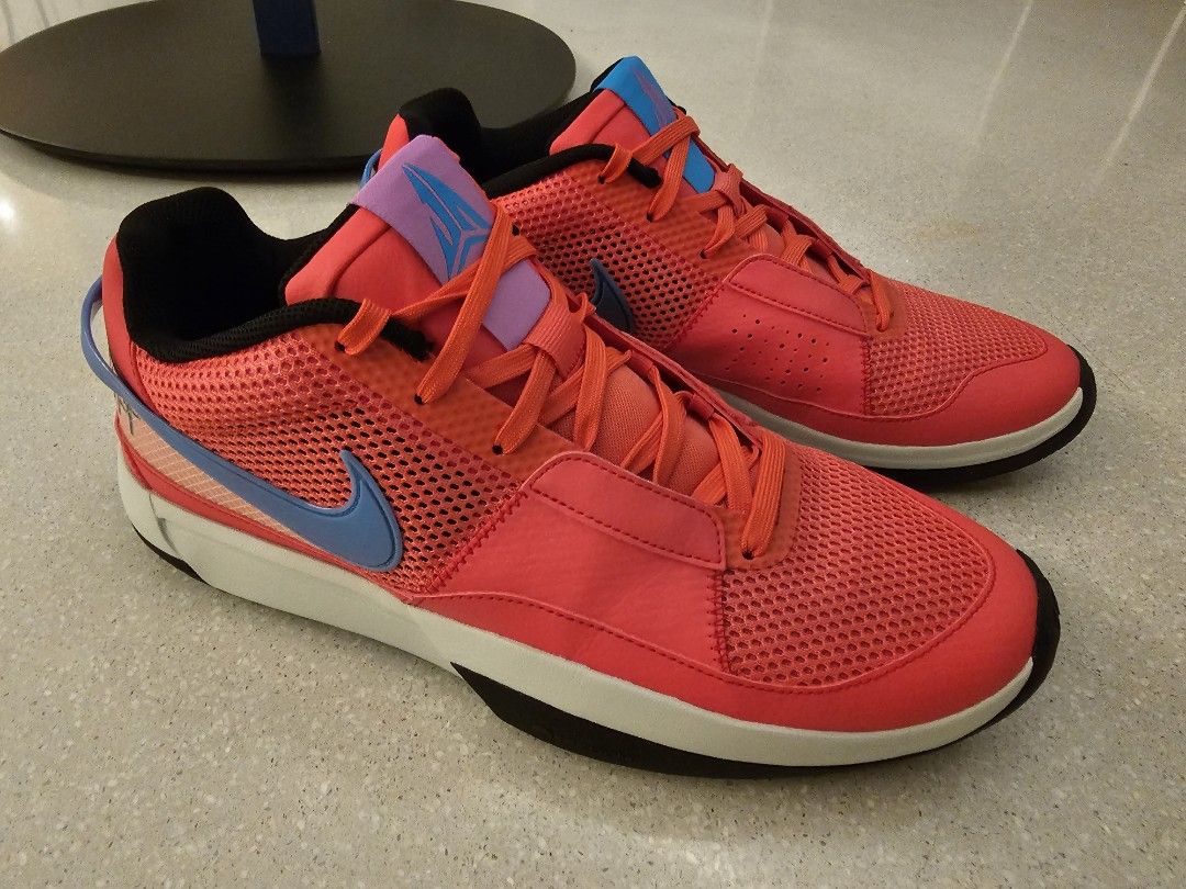 Nike Ja 1 Ember Glow US12 EUR46, 男裝, 鞋, 波鞋- Carousell