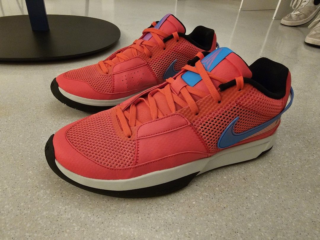 Nike Ja 1 Ember Glow US12 EUR46, 男裝, 鞋, 波鞋- Carousell