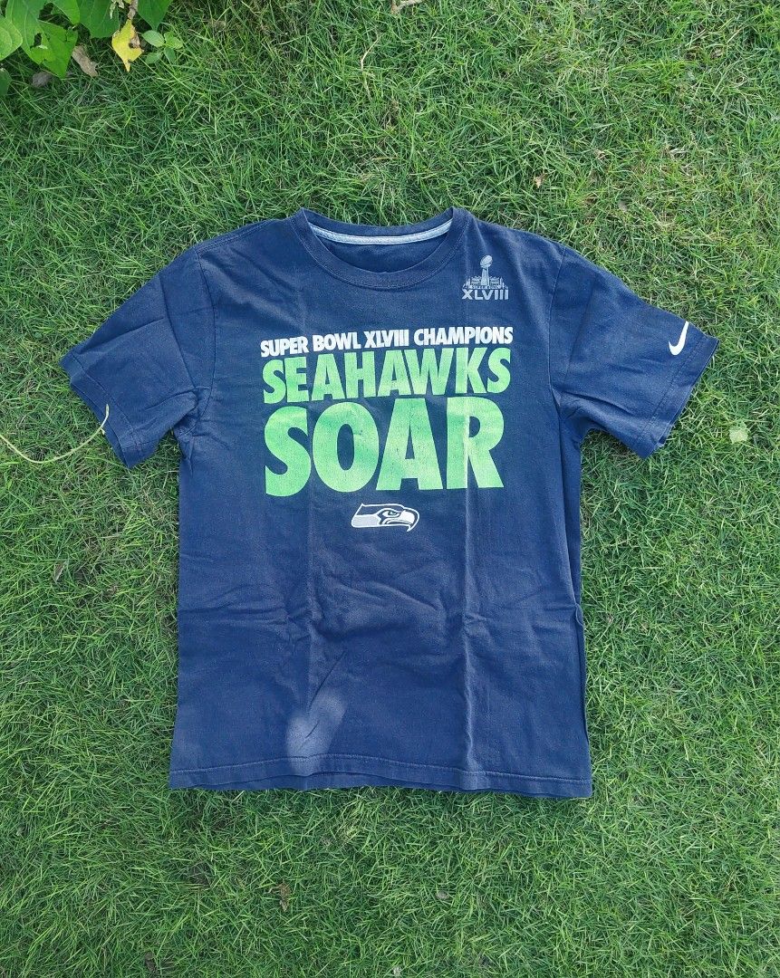 Nike Seattle Seahawks Super Bowl Champions Long Sleeve Soar T-Shirt