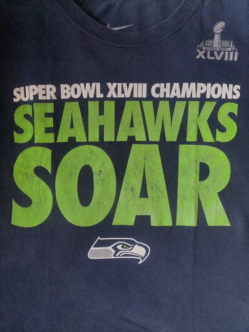 Nike Seattle Seahawks Super Bowl Champions Long Sleeve Soar T-Shirt