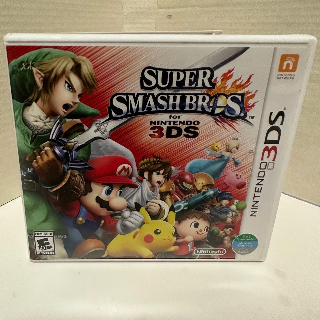 Super smash bros 3ds used deals