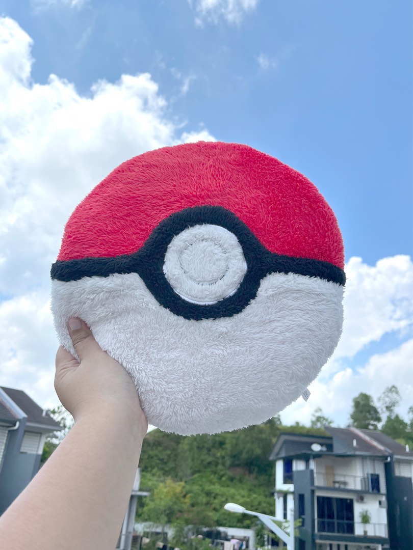Pokeball shop cloud pillow