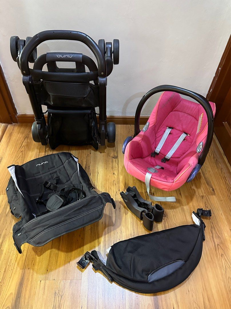 NUNA Pepp stroller MAXI COSI CabrioFix car seat Babies Kids
