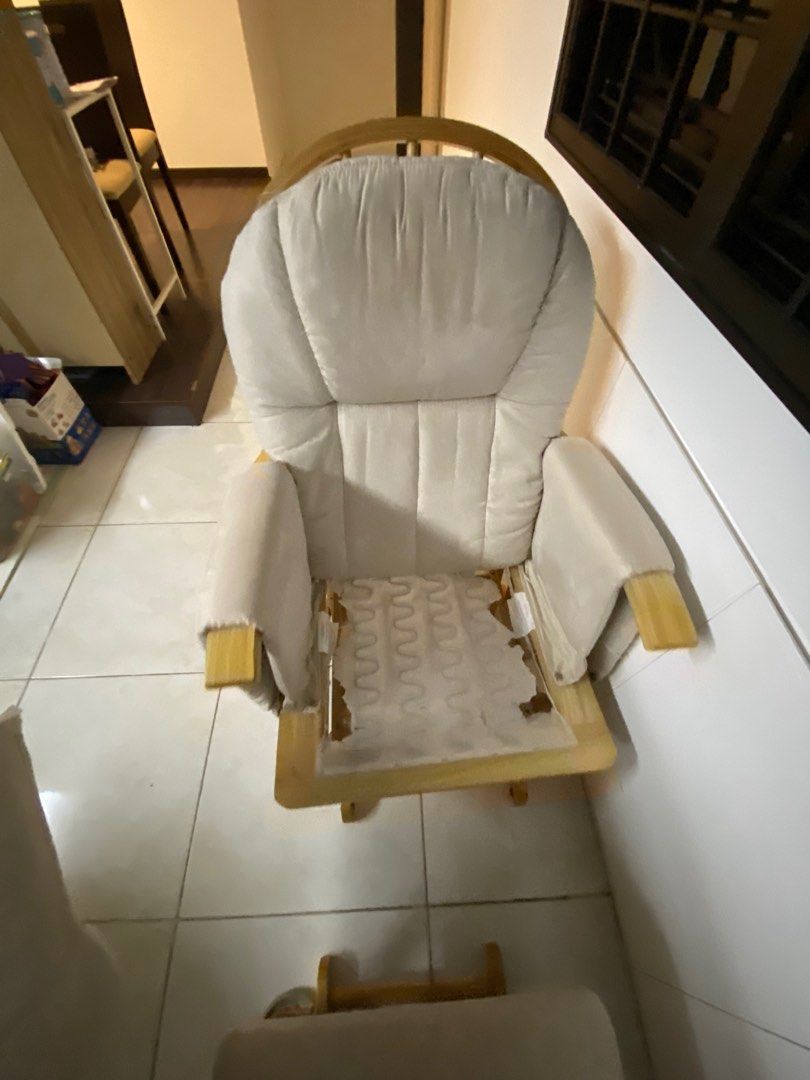 Nursing Chair (glider), Furniture & Home Living, Furniture, Chairs on