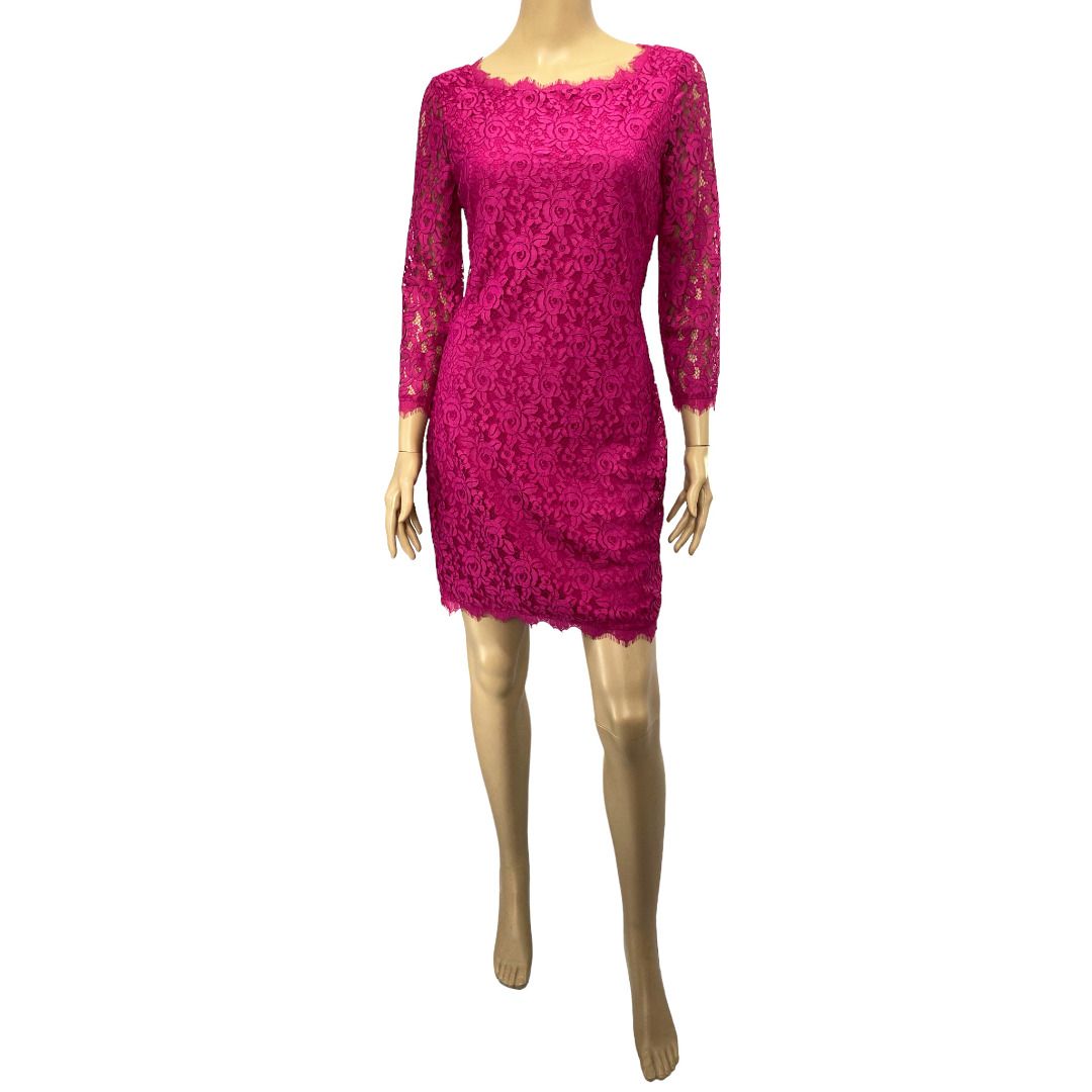 Diane von furstenberg zarita lace deals dress