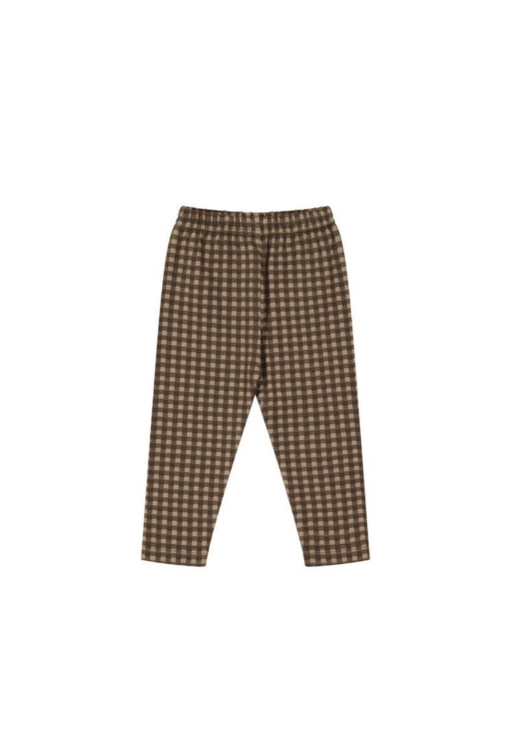 Gingham leggings hot sale