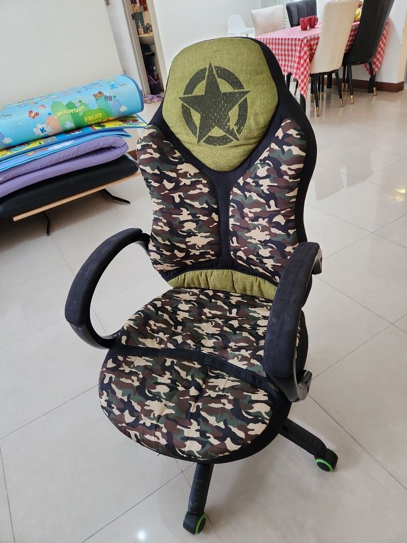 Camouflage best sale office chair