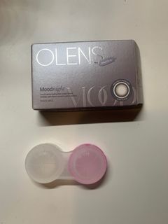 OLENS Mood Gray / Moodnight Contact Lenses (from Korea)