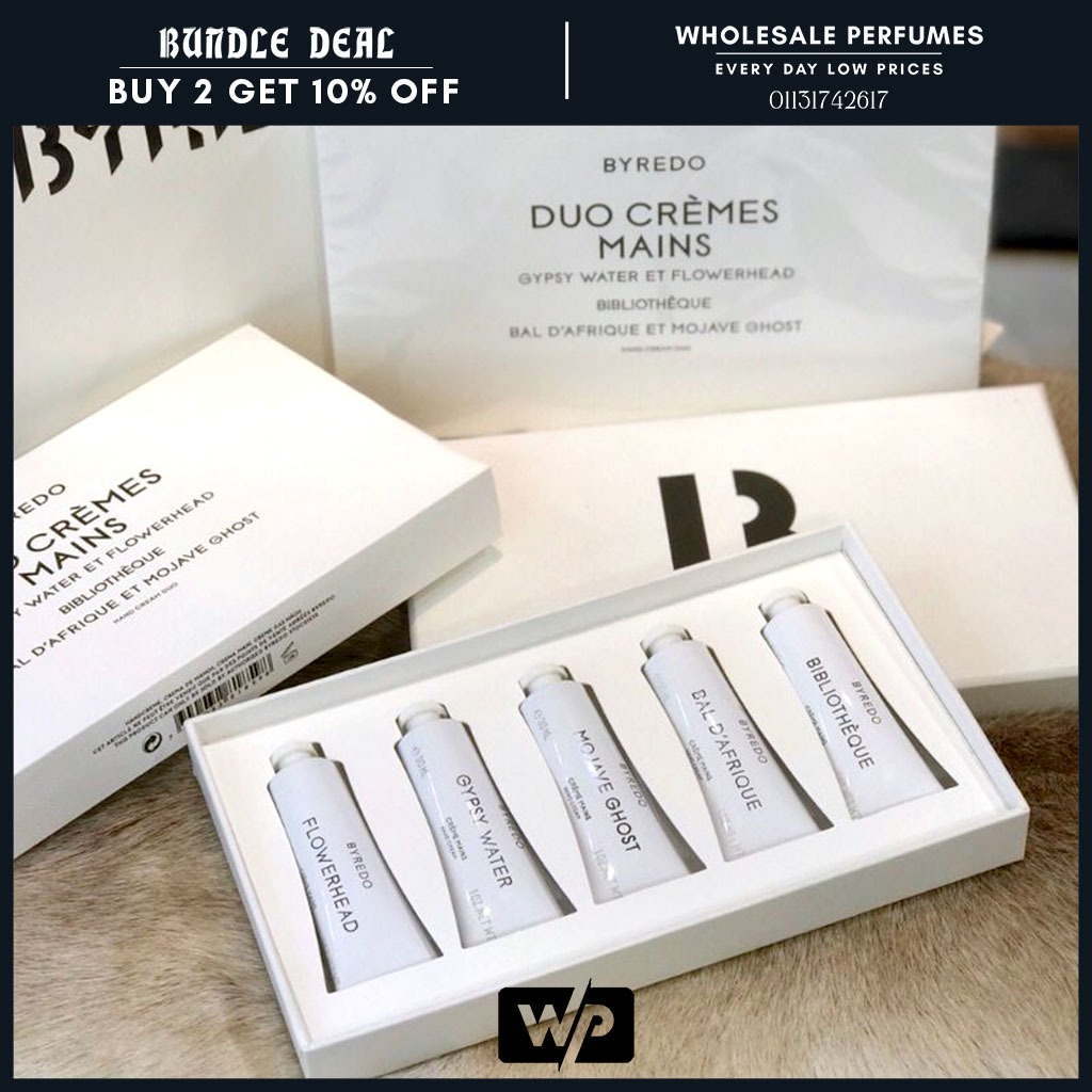 [ORIGINAL] BYREDO HAND CREAM 6IN1 SET (6X30ML) WITH FREE PAPER BAG