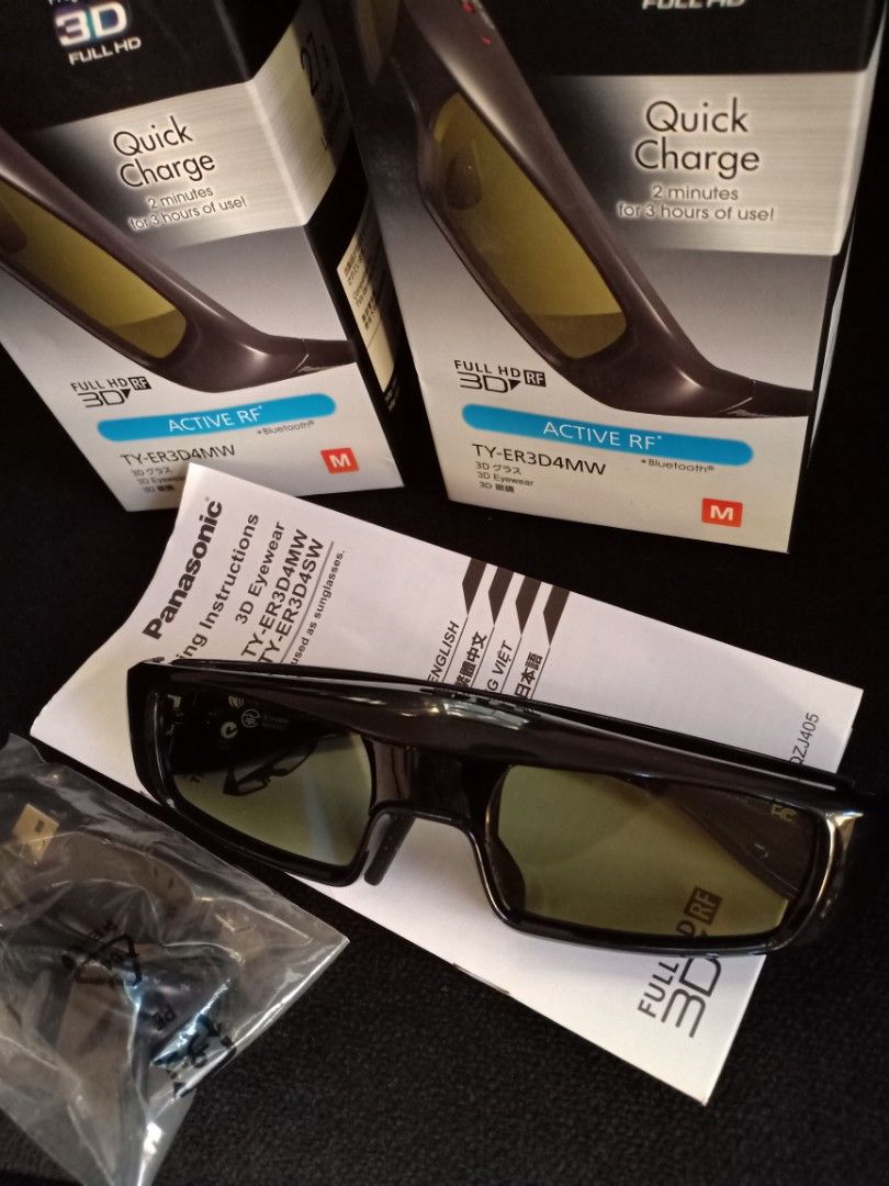Panasonic Samsung 3d Glasses Compatibility Panasonic 3D Glasses, TV & Home Appliances, TV & Entertainment, TV