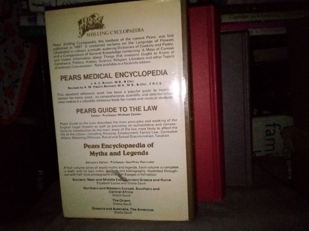 Pears Vintage Encyclopedia on Carousell