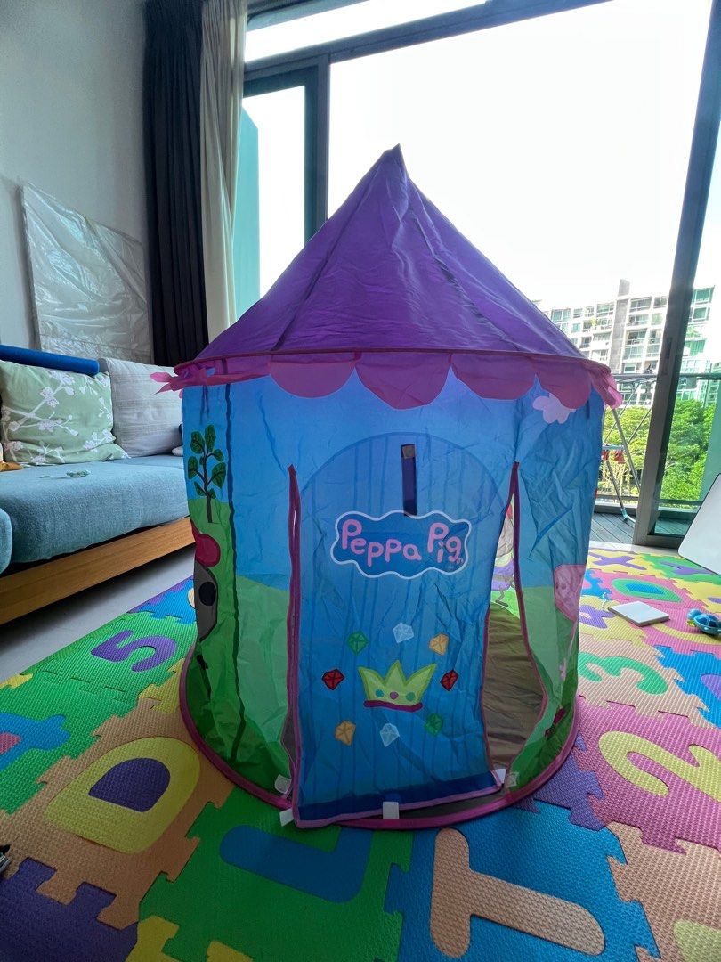 Peppa pig hotsell bed tent