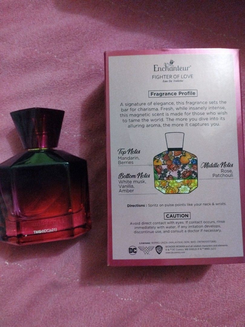 Limited Edition EDT – Fighter of Love 50ml – Enchanteur