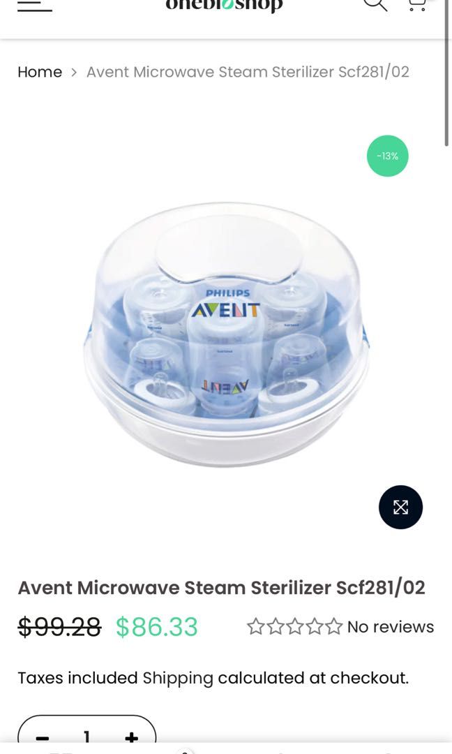 Philips avent hotsell microwave sterilizer instructions