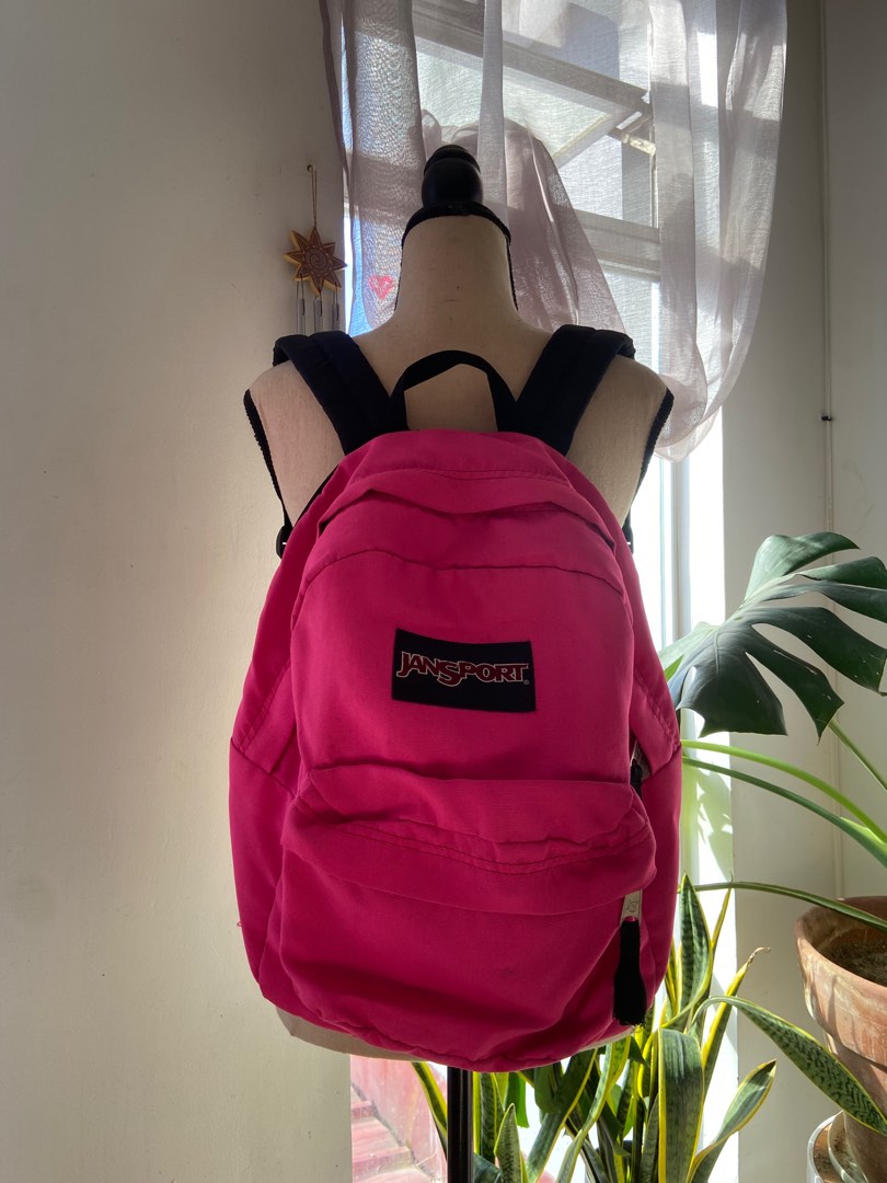 Pink Jansport Backpack Women s Fashion Bags Wallets Backpacks