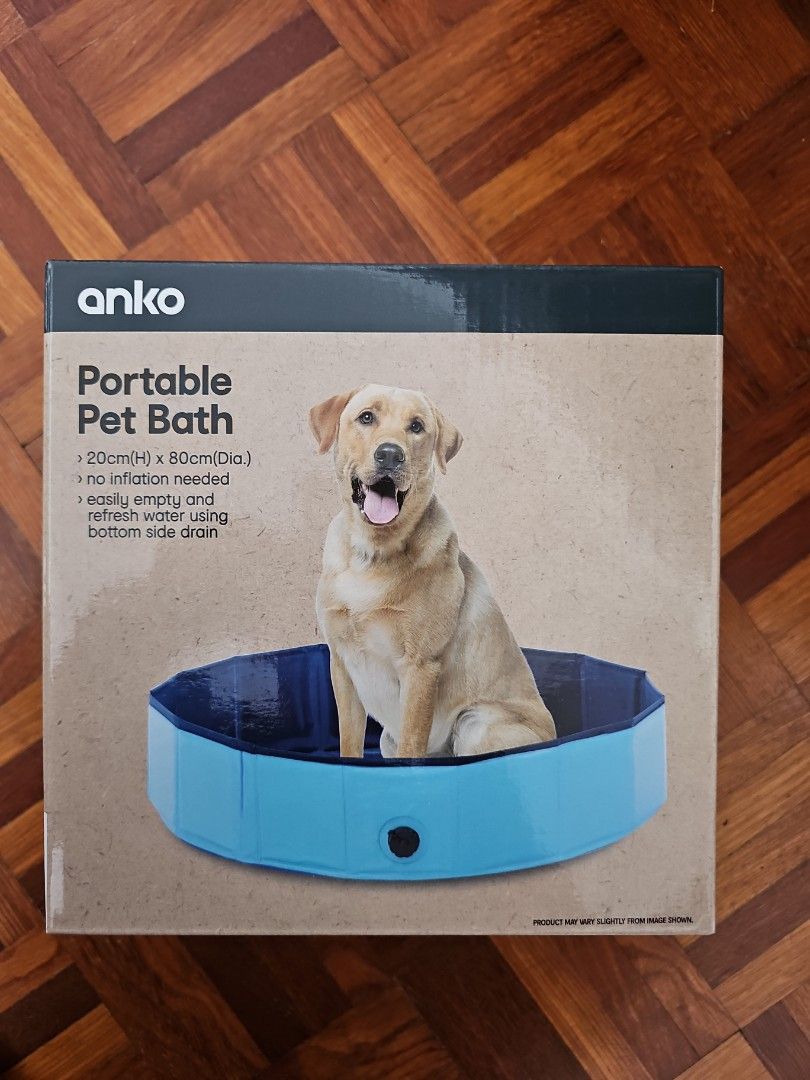 Portable pet bath