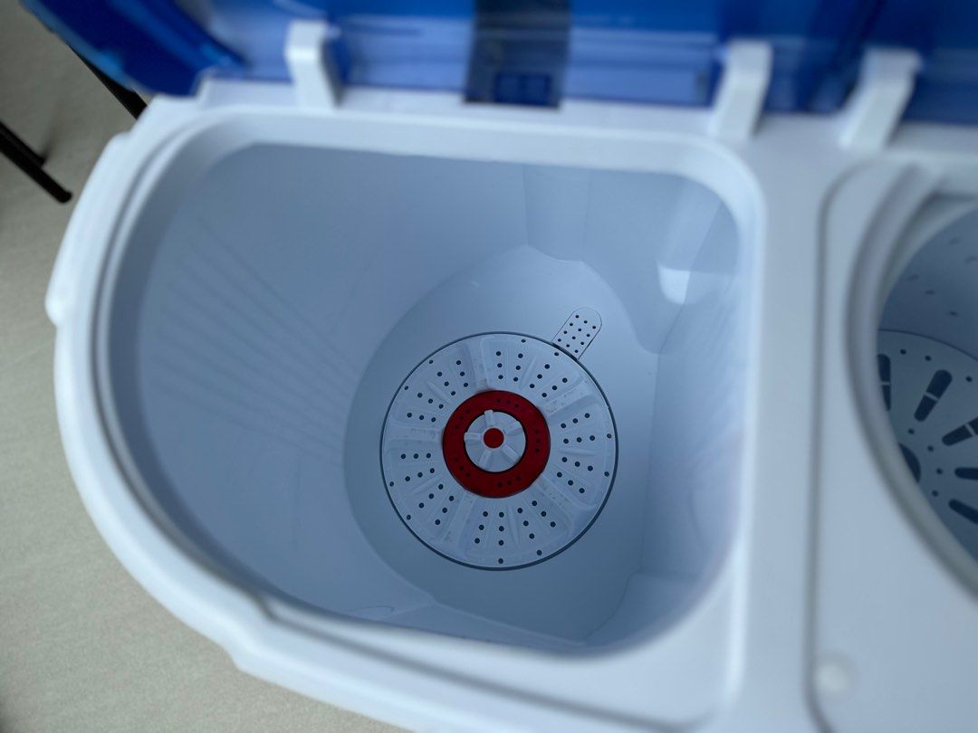 PowerPac 2in1 Mini Washing Machine Wash & Fast Spin Laundry (PPW920), TV & Home Appliances