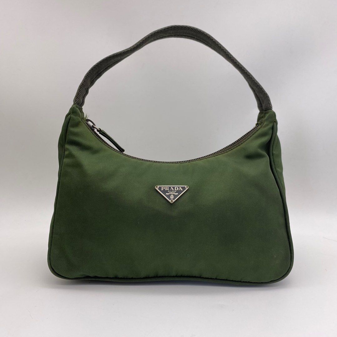 Prada olive sales green handbag