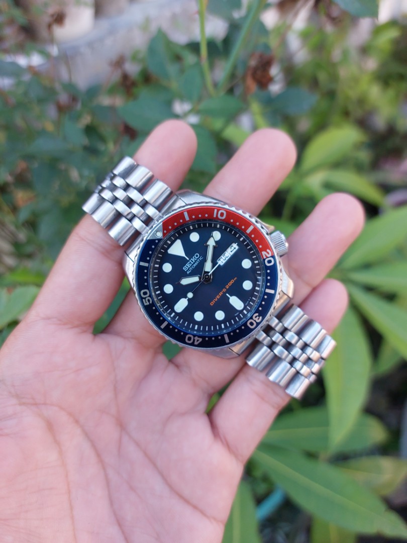 Pre-owned Seiko SKX009K Automatic Diver's Watch, Men's Fashion, Watches ...