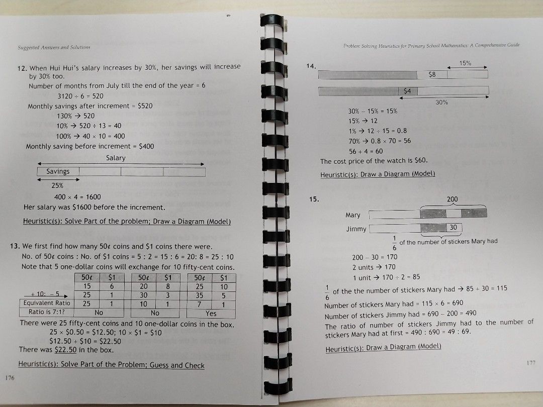 problem solving heuristics for primary school mathematics