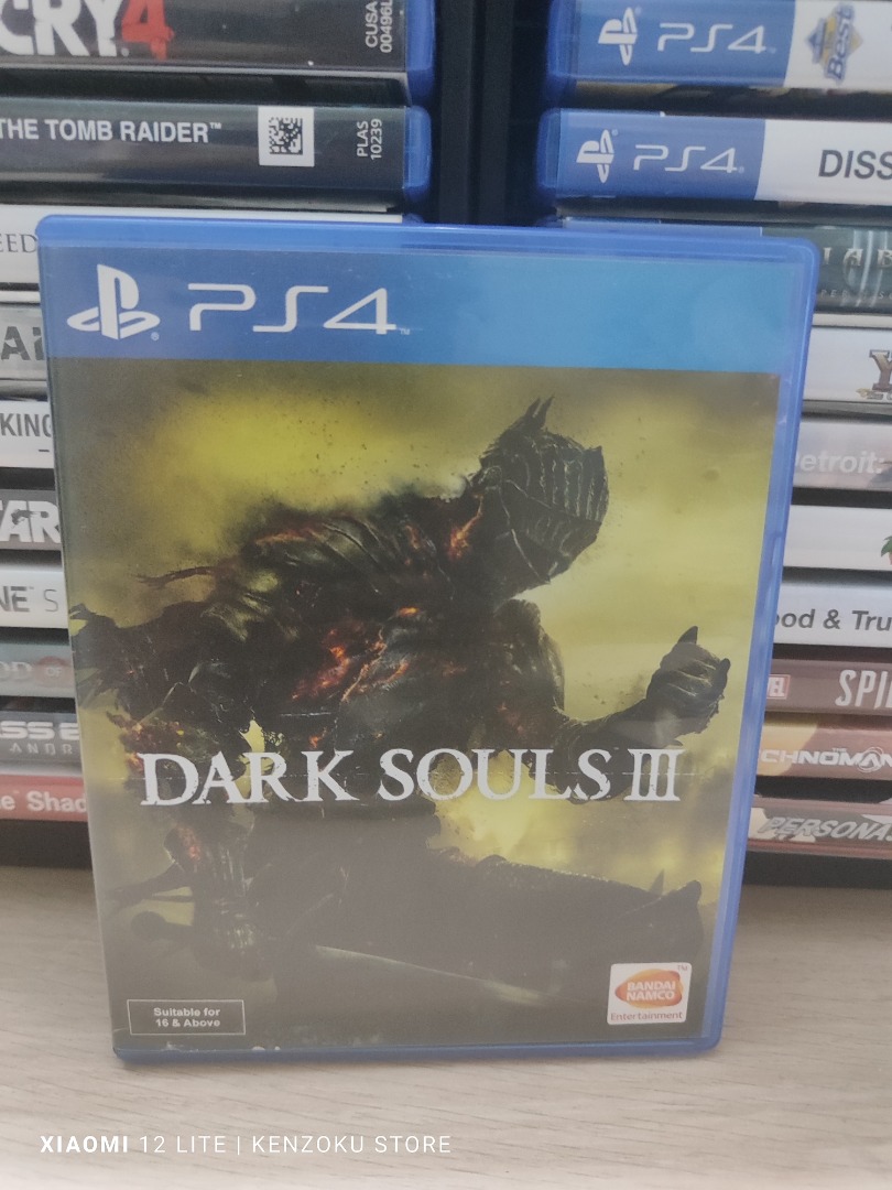 Dark Souls 3 PS4 - Jeu Complet En Très Bon état - Action RPG