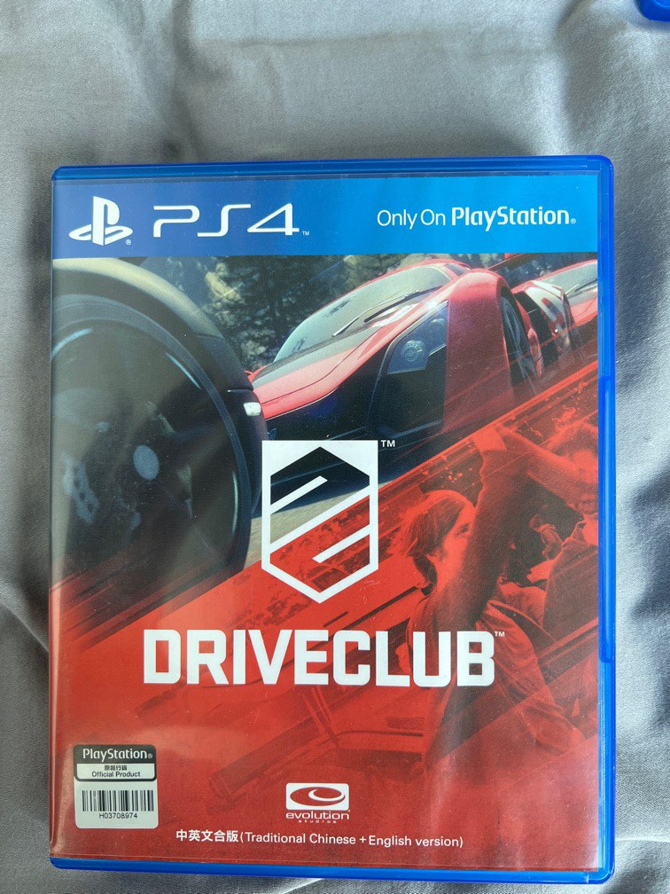 PS4 Driveclub, 電子遊戲, 電子遊戲, PlayStation - Carousell