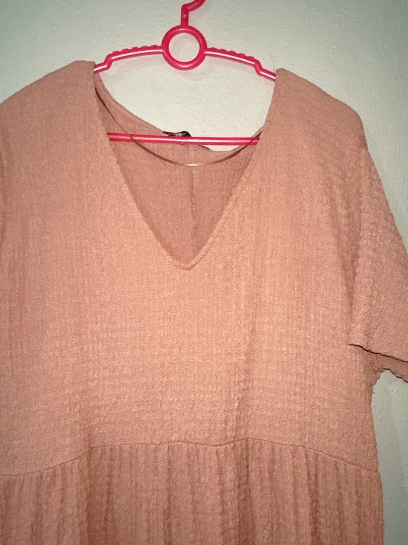 Pull and bear new arrivals pink dress