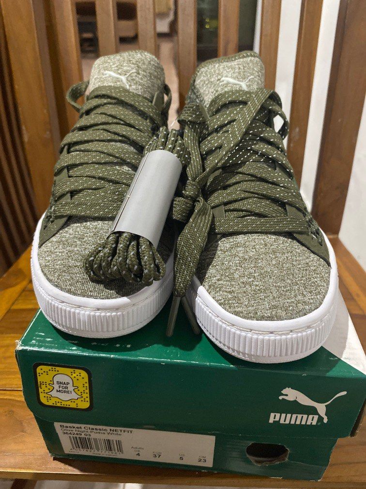 Puma basket classic netfit NEW Fesyen Wanita Sepatu di Carousell