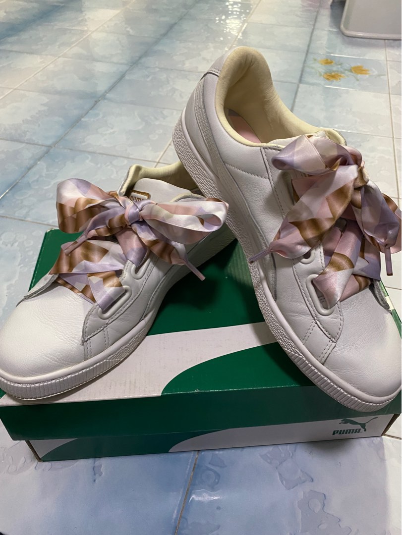 Puma basket heart geo camo size uk 7.5 eu 41 us 10