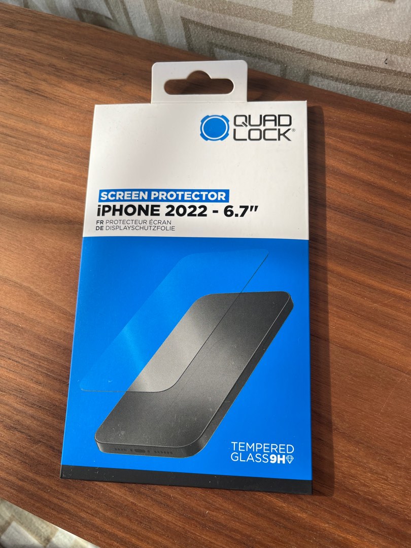 Quad Lock Screen Protector for iPhone 13 Pro Max, iPhone 14 Plus or 14