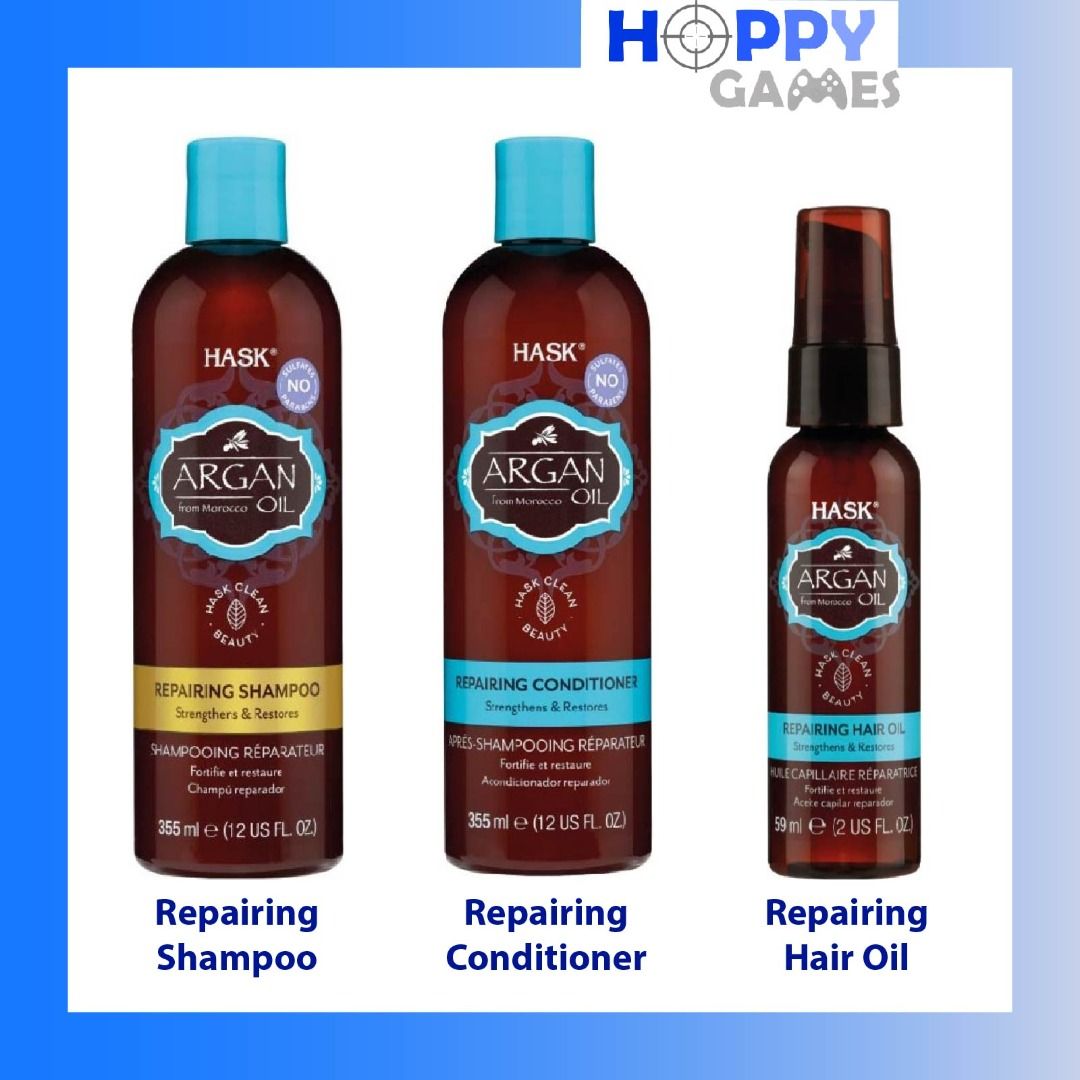 Hask argan deals oil shampoo