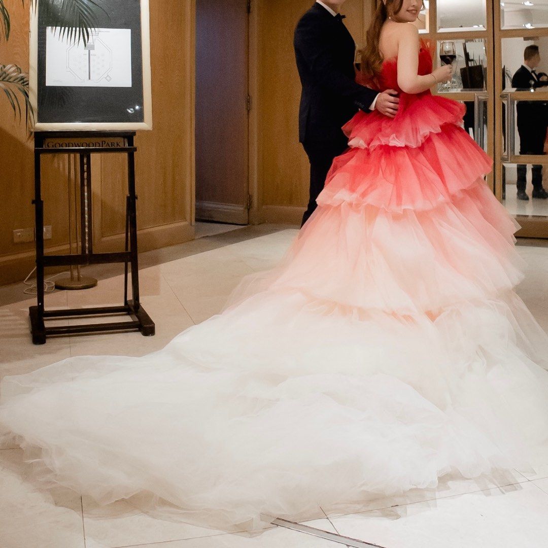 Puffy tulle wedding dress online