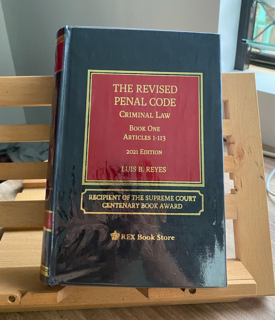reyes-criminal-law-book-1-2021-hobbies-toys-books-magazines