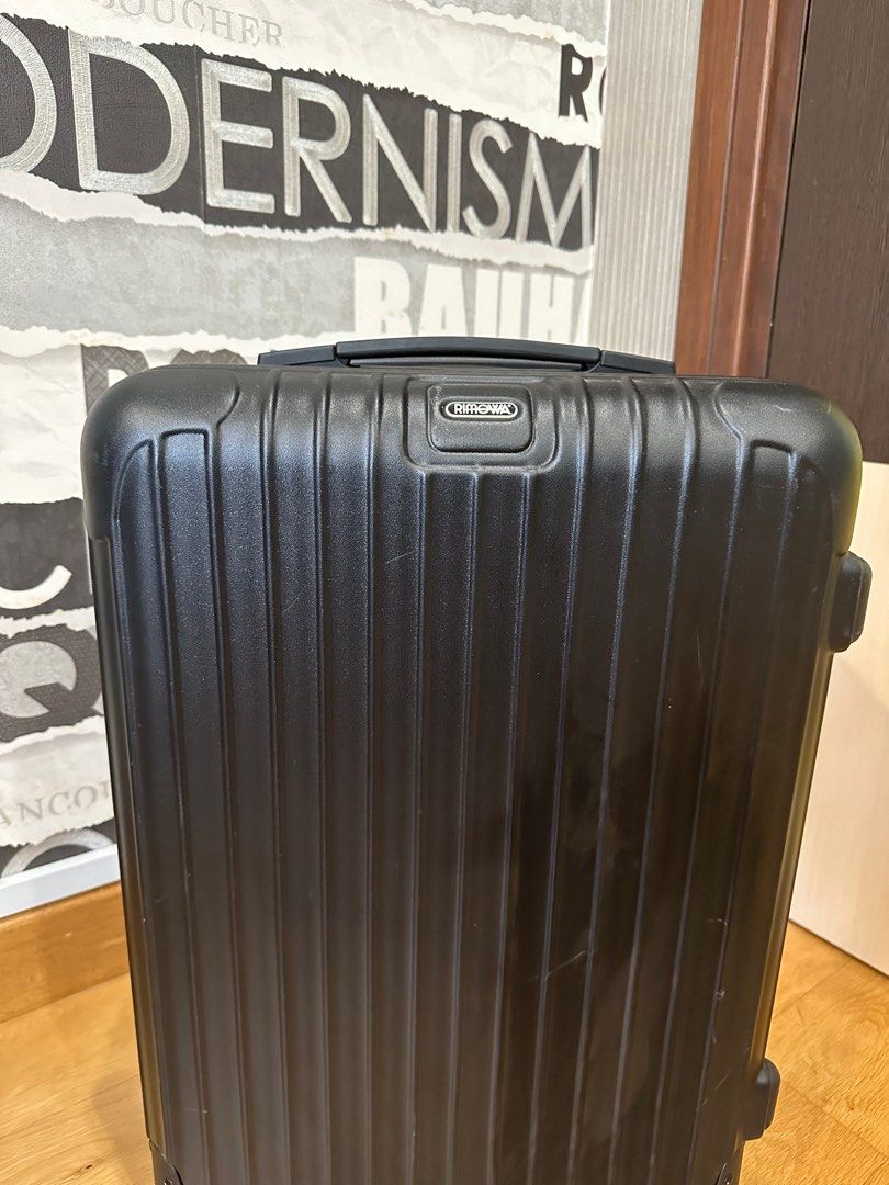 RIMOVA SALSA BLACK CABIN IATA LUGGAGE 52 CM