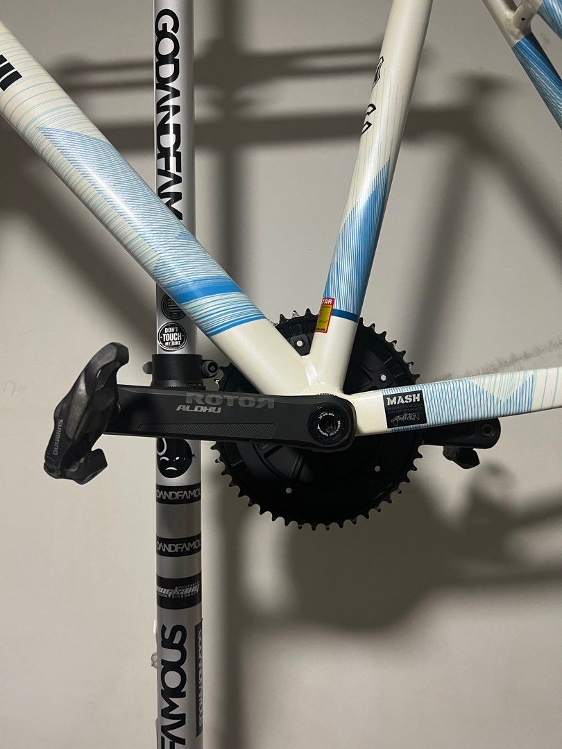 Rotor Aldhu Track Crankset (Tags Fixie , Crankset , Fixed Gear Bicycle