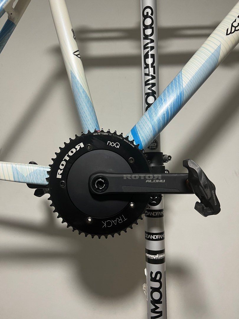 Rotor Aldhu Track Crankset (Tags Fixie , Crankset , Fixed Gear Bicycle