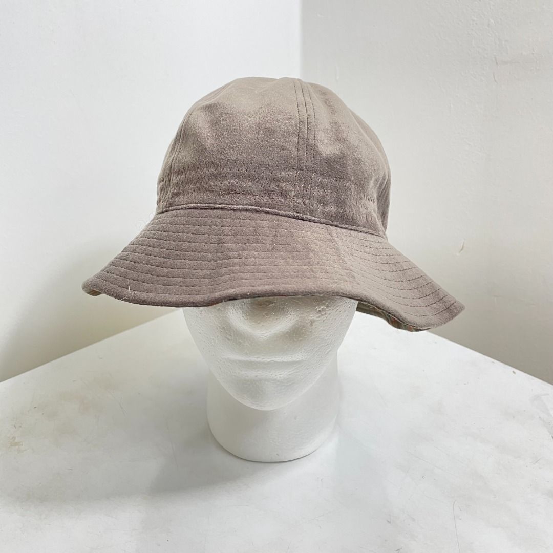 SAILOR BUCKET HAT JAPAN USA AMERICA STYLE BROWN COLOR ADULT SIZE 56 - 58 CM  SPORT OUTDOOR BEACH CASUAL FASHION