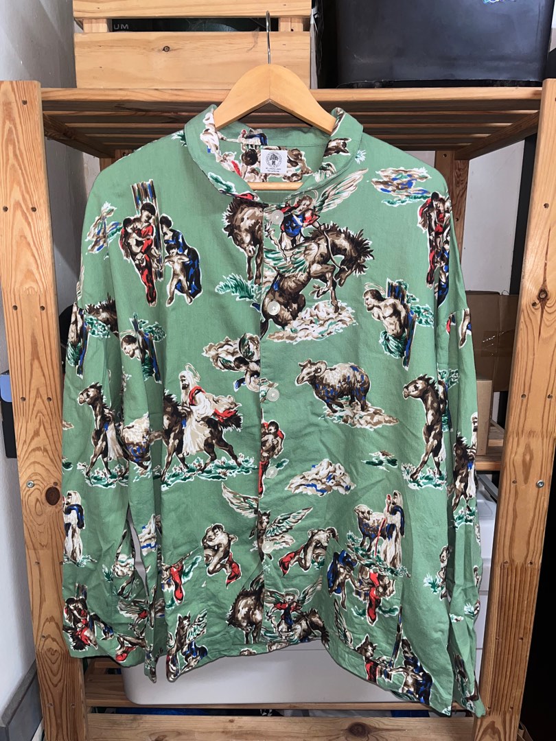 SAINT MICHAEL PJ SHIRT horse シャツ カートコバーン - シャツ ...