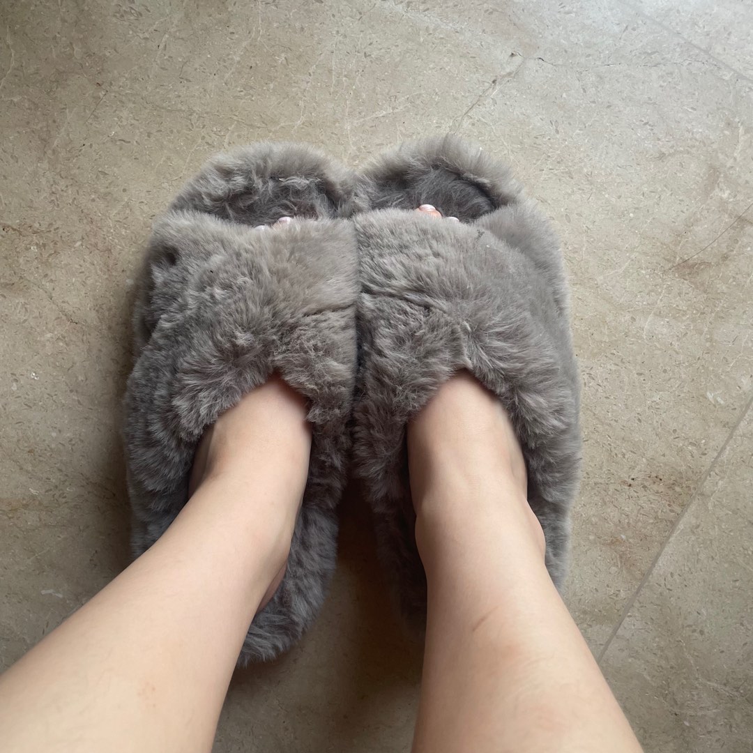 Sandal bulu h&m outlet