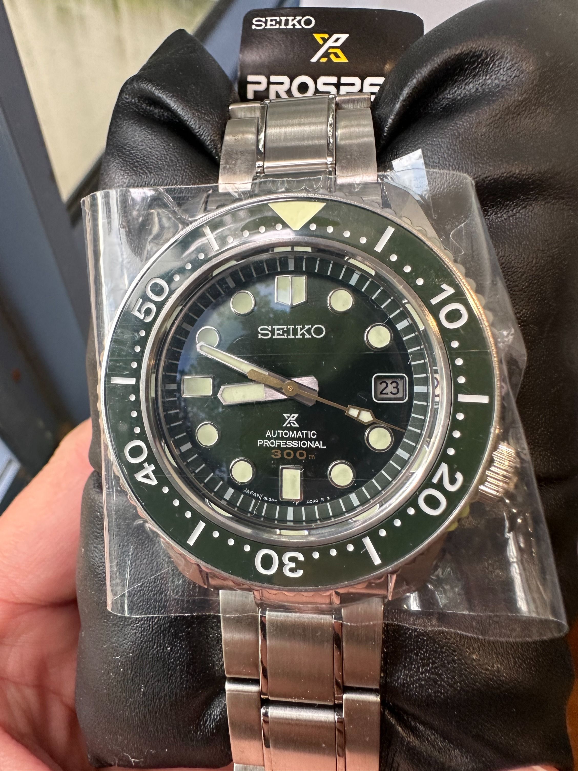 Seiko Marine Master SLA019 Forest green 1968 Automatic diver limited edition
